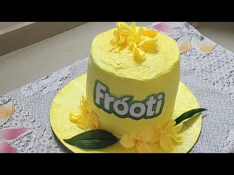 खाके पियो या पीके खाओ 🤣 | Trending Frooti Cake Recipe | Eggless Birthday Cake | Mango🥭 Cake Recipe
