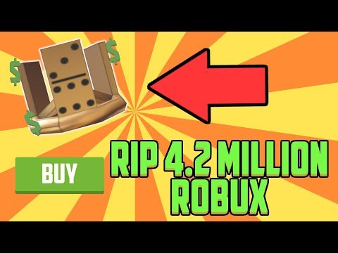 Buying The 4 Million Robux Gold Domino Crown In Roblox 5 7 Mb - mix hindiaz tofuu buys my little brother a dominus 300000 robux spent roblox Buying The 4 Million Robux Gold Domino Crown In Roblox 5 7 Mb - tofuu buys my little brother a dominus 300000 robux spent roblox