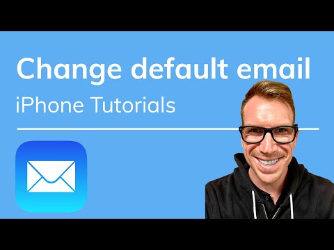 How to Change Default Email Account on iPhone