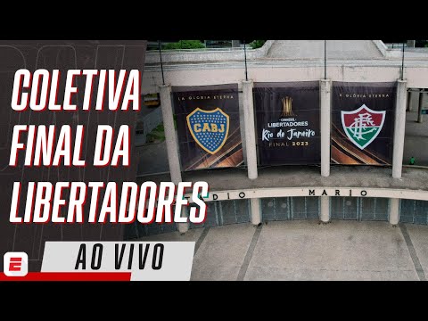 FINAL DA LIBERTADORES: Coletiva de fernando Diniz e Nino antes da decisão!