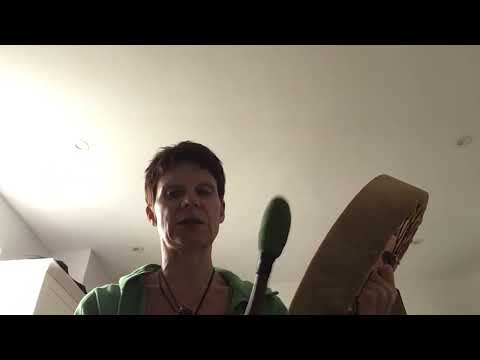 14 inch Shamanic Drum Water Buffalo