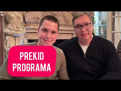 PREKID PROGRAMA! Vise nije izdrzao! Posle ovoga sto je SIN  Vucica uradio , svi ce ZANEMETI!