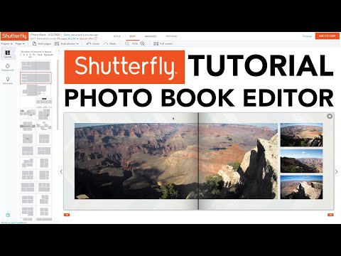 Shutterfly Photo Book Editor - Tutorial