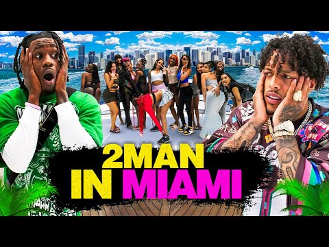 20 Girls Vs 2 Guys In Miami! | Spring Break Yacht!