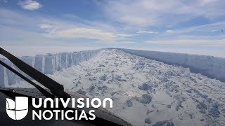 En video: Este es el iceberg de un billón de toneladas que se desprendió de la Antártida