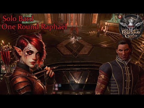 Solo Archer Bard Killing Raphael before He gets a Turn Honor Mode