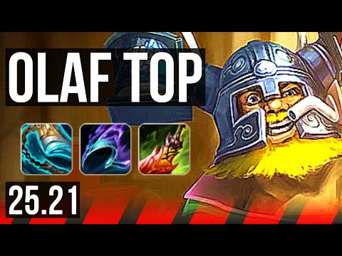 OLAF vs YORICK (TOP) | 6/1/3, Dominating | KR Master | 25.21