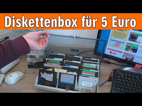 Diskettenbox für 5 Euro gekauft ⭐️ SoftRam lässt grüßen ⭐️ 141 Disketten mit Software