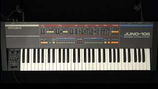 Video thumbnail for How to use a Roland Juno 106 Analog Synth Complete Tutorial by TONELAB