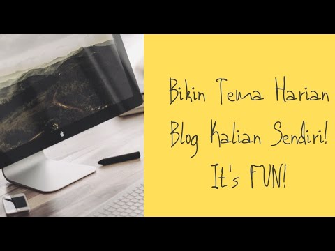 BLOGGING || SETIAP HARI MENULIS BLOG