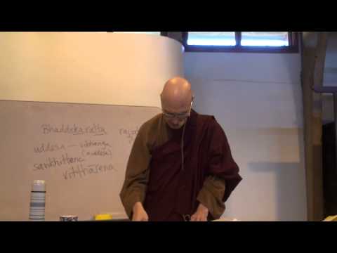 Majjhima Nikaya (MN 131-134: part 1, 2015.07.11)