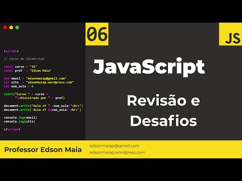 JavaScript Course Lesson 6: Review and Challenges in JavaScript