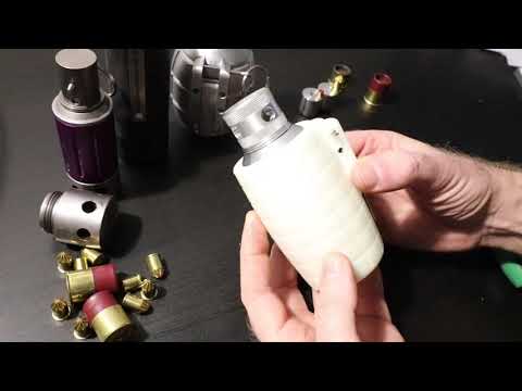 SWAT VTG blank firing grenade - review and demonstration