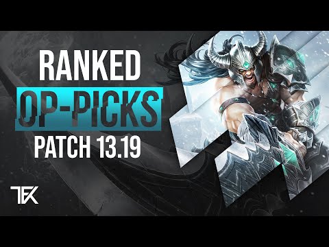 Low Elo Ranked Picks | Patch 13.19 | Solo Carry | german | TFK