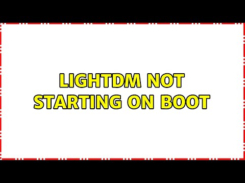 Ubuntu: Lightdm not starting on boot (4 Solutions!!)