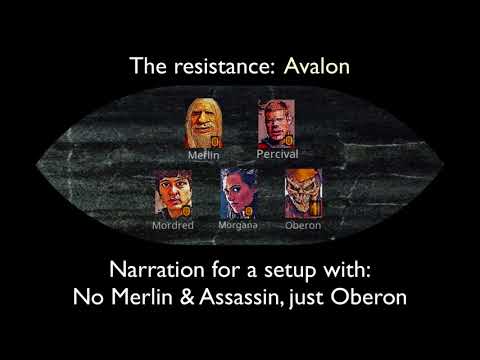 Just Oberon! (Narration for "The Resistance: Avalon")