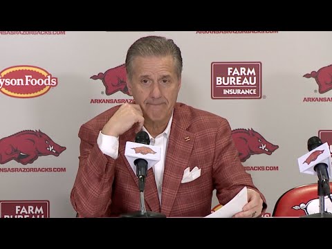 John Calipari postgame – Arkansas 85, LSU 81