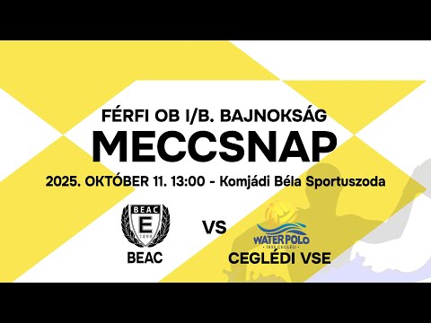 ELTE-BEAC vs Czeglédi VSE országos férfi OB1/B bajnokság