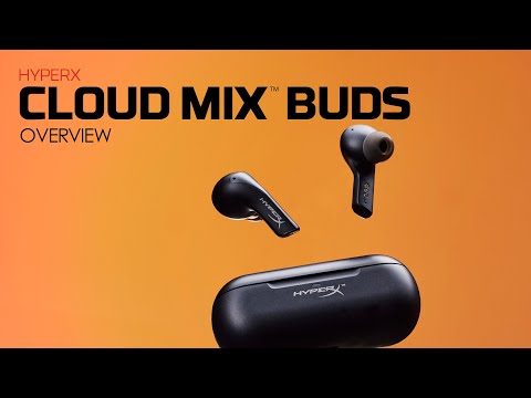 HyperX Cloud MIX Buds Belaidės TWS ausinės žaidimams, 2.4GHz ir Bluetooth video
