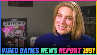 Video Games News Report From 1991