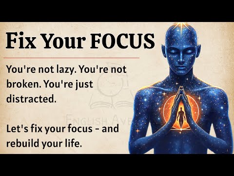 Fix Your Focus - Rebuild Your Mind, Rebuild Your Life 🔥|| Learn English Through Motivational Videos✅