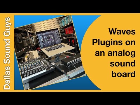 Waves Plugins on a basic analog sound board?  It's SuperRack!