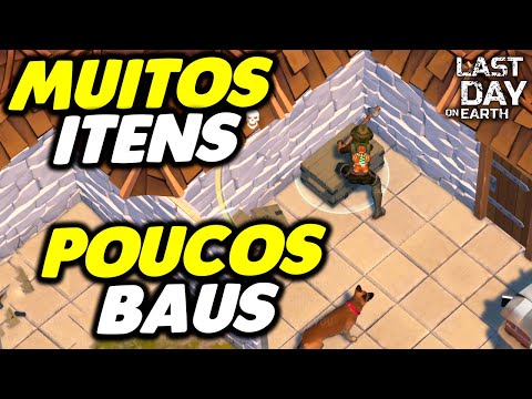 MUITOS ITENS PARA POUCOS BAUS NA INVASÃO - Last Day On Earth
