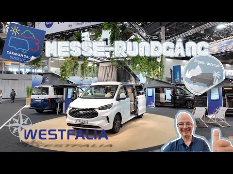Caravan Salon 2025: Messerundgang auf dem Westfalia Stand