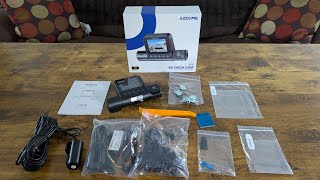 AZDOME 4K S58 3 Channel Dash Cam Review