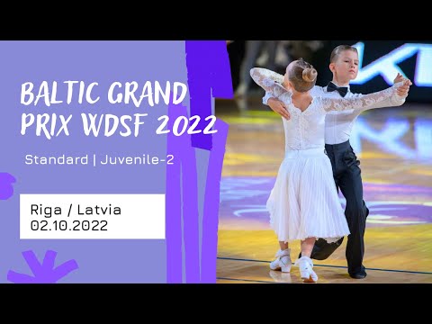 BALTIC GRAND PRIX WDSF 2022 | Kristians Albins - Nikol Bielousova | Juvenile 2 Standard | 02.10.2022