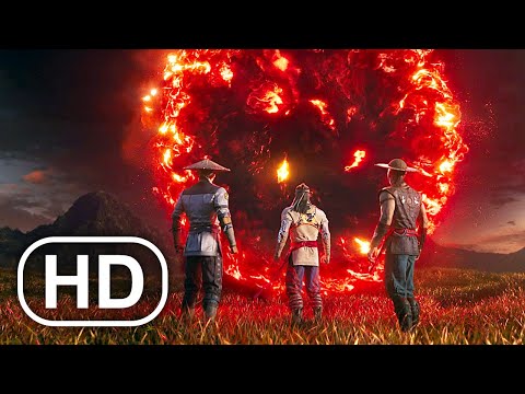 Liu Kang Creates A New Timeline Scene (2023) - Mortal Kombat 1 & MK11