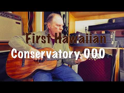 First Hawaiian Conservatory Solid Koa 000 1920s-30s / A Sonic Delight! / July Special!!! image 24
