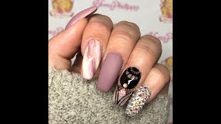 How To Do Marble Nails-Using Magpie Gel Colour