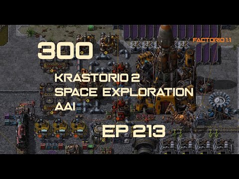 EP213 - Planetary teleporter and other stuff - Factorio 300 (Krastorio 2 | Space exploration | AAI )
