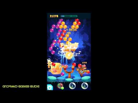 Angry Birds POP Bubble Shooter: Level 16: Walkthrough (3 STARS) HD