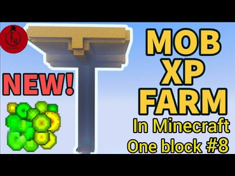 Insane XP Farm Build in 1-Block Skyblock - TLW Part 8
