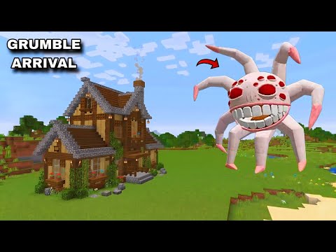 SURVIVING AGAINST GRUMBLE in Minecraft! 😱 | Coffin Meme Gameplay