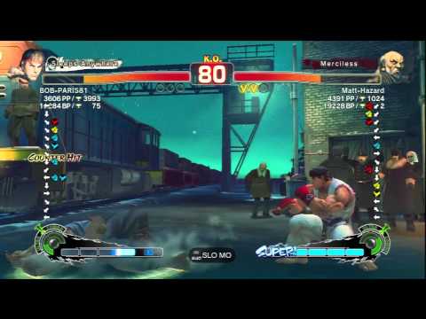 BOB-PARIS81 [Ryu] Vs Matt-Hazard [Gouken] SSF4 AE Ranked Matches - PSN