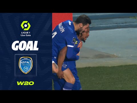 Goal Yasser LAROUCI (50' - ESTAC) ESTAC TROYES - RC LENS (1-1) 22/23