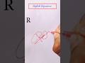 Professional Signature Making Of R Letter Signaturestyle Howtosign Designart