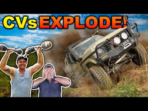 EVERYTHING BROKE AT ONCE! CVs, Transfer, Steering.... CAPE YORK Track NOBODY's driven before!