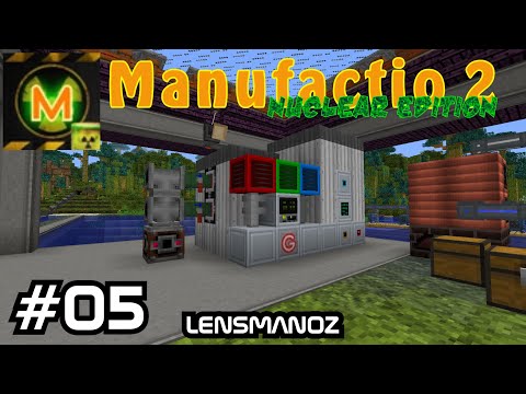Minecraft Manufactio 2 | Nuclear Edition - Ep 5 | Charcoal & Water Processor