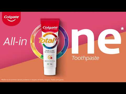 Colgate Total | The All in One Toothpaste | Anti-bacterial Cavity Protection Toothpaste