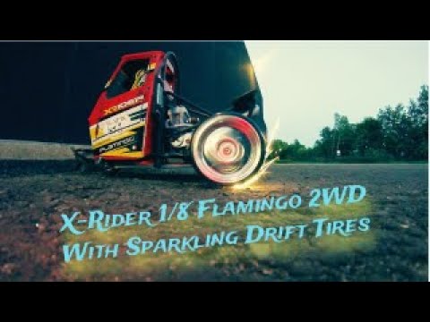 RC X-Rider 1/8 Flamingo 2WD, With Sparkling Drift Tires