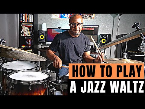 HOW TO PLAY A JAZZ WALTZ | Jazz Drummer Q-Tip of the Week