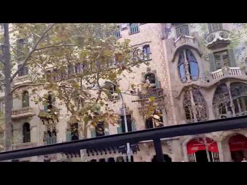 Gaudi Architecture in Barcelona City