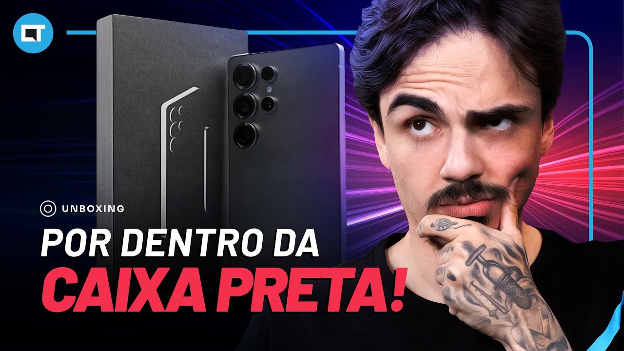 O que vem na caixa do S25 Ultra vale a pena? Unboxing e hands-on do topo de linha da Samsung de 2025