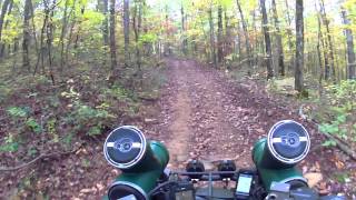 preview picture of video 'Mill Creek ATV Trail Head  (Ozark) Combs Arkansas'
