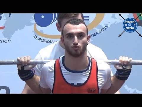 Niccolo' Zampollo - 1st Place 66 kg sub jr - EPF Classic Championships 2019 - 565.5 kg Total