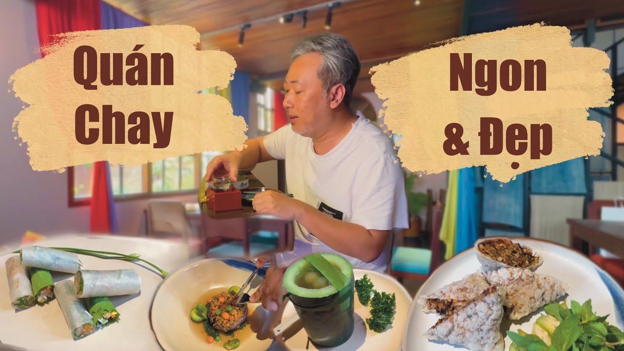 Vegetarian Food in Ho Chi Minh City with Nguyễn Quang Dũng